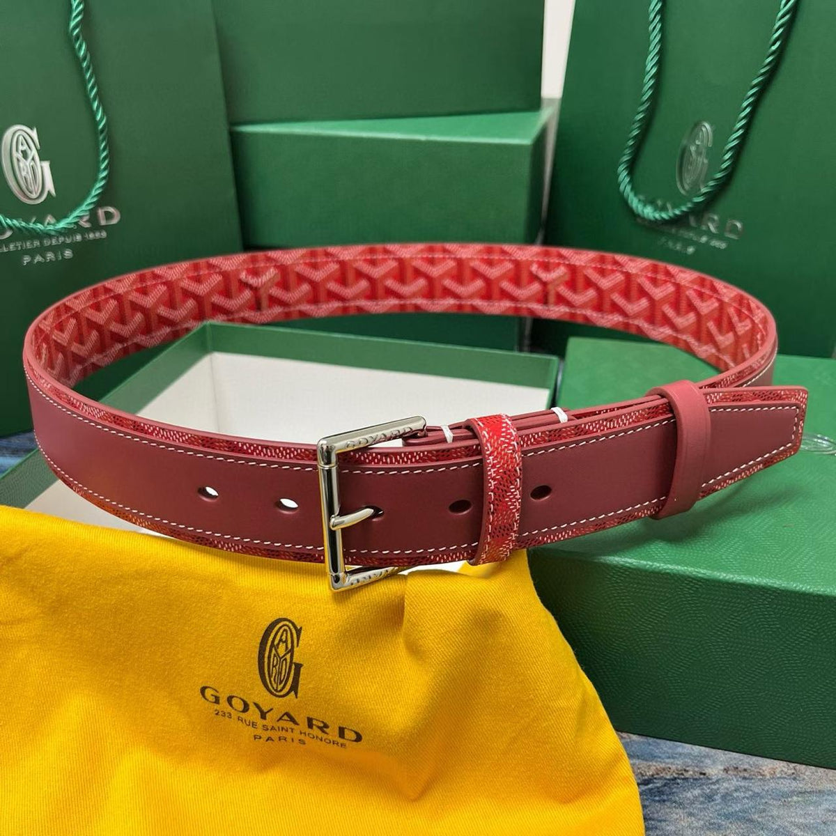 Goyard Edmond Reversible BeltEdmond Reversible Belt