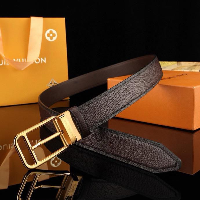 Louis Vuitton Pont Neuf Leather Belt