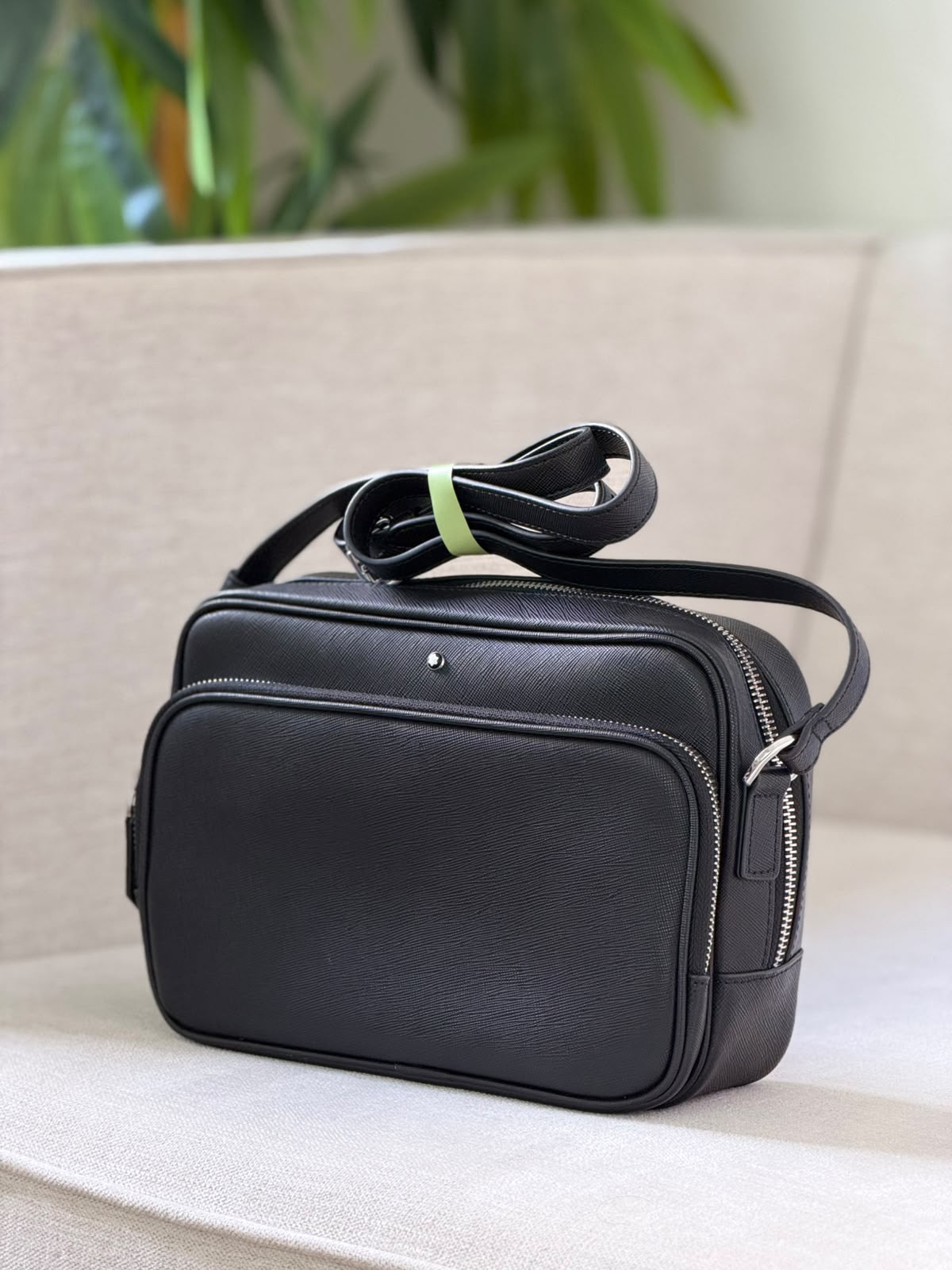 Montblanc Grained Plain Crossbody