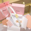 miu miu - leather belt