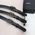 CHANEL — CC Chain Buckle Belt