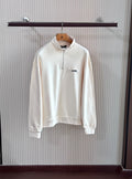 Jacquemus Logo Patch Half Zip Sweatshirt
