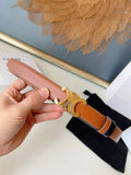 Celine Triomphe Leather Belt