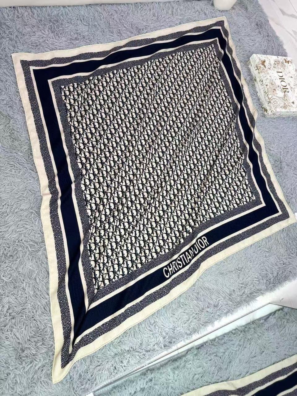 Dior Oblique Square Scarf