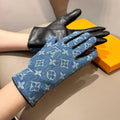 Louis Vuitton Monogram Panel Gloves