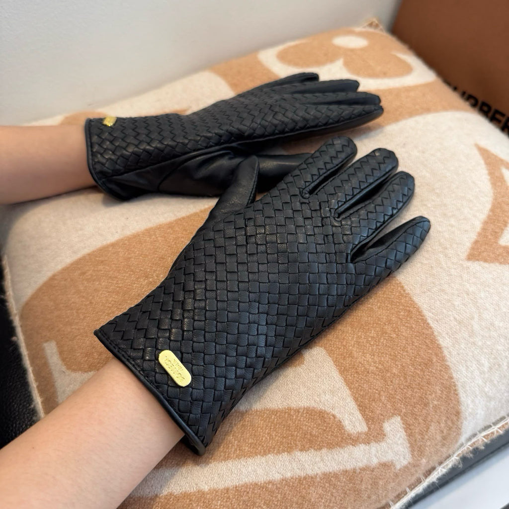 Burberry Braided Gloves