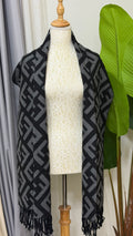 FENDI FF Roma Hem Shawl