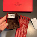 Valentino Stud Cuff Gloves