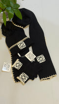 LOEWE Pom Pom Scarf Beanie & Gloves Set