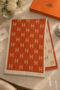 Hermès H Minimal Border Scarf