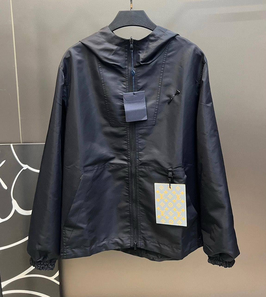 LV Black Reversible Monogram Jacket