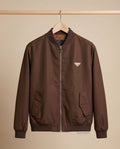 Prada Flap Pocket Zip Bomber Jacket