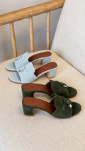 Loro Piana Summer Charms Suede Mules