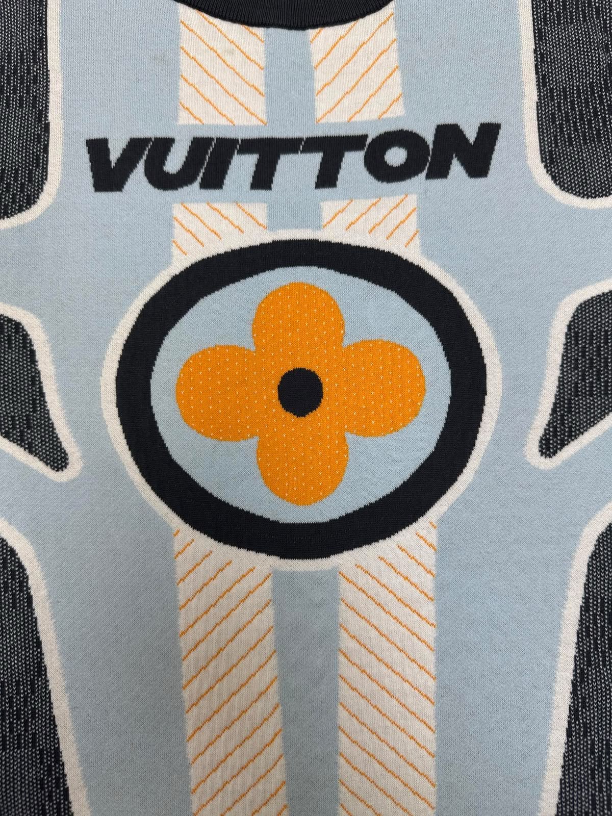 LV Colourblock Flower Crewneck