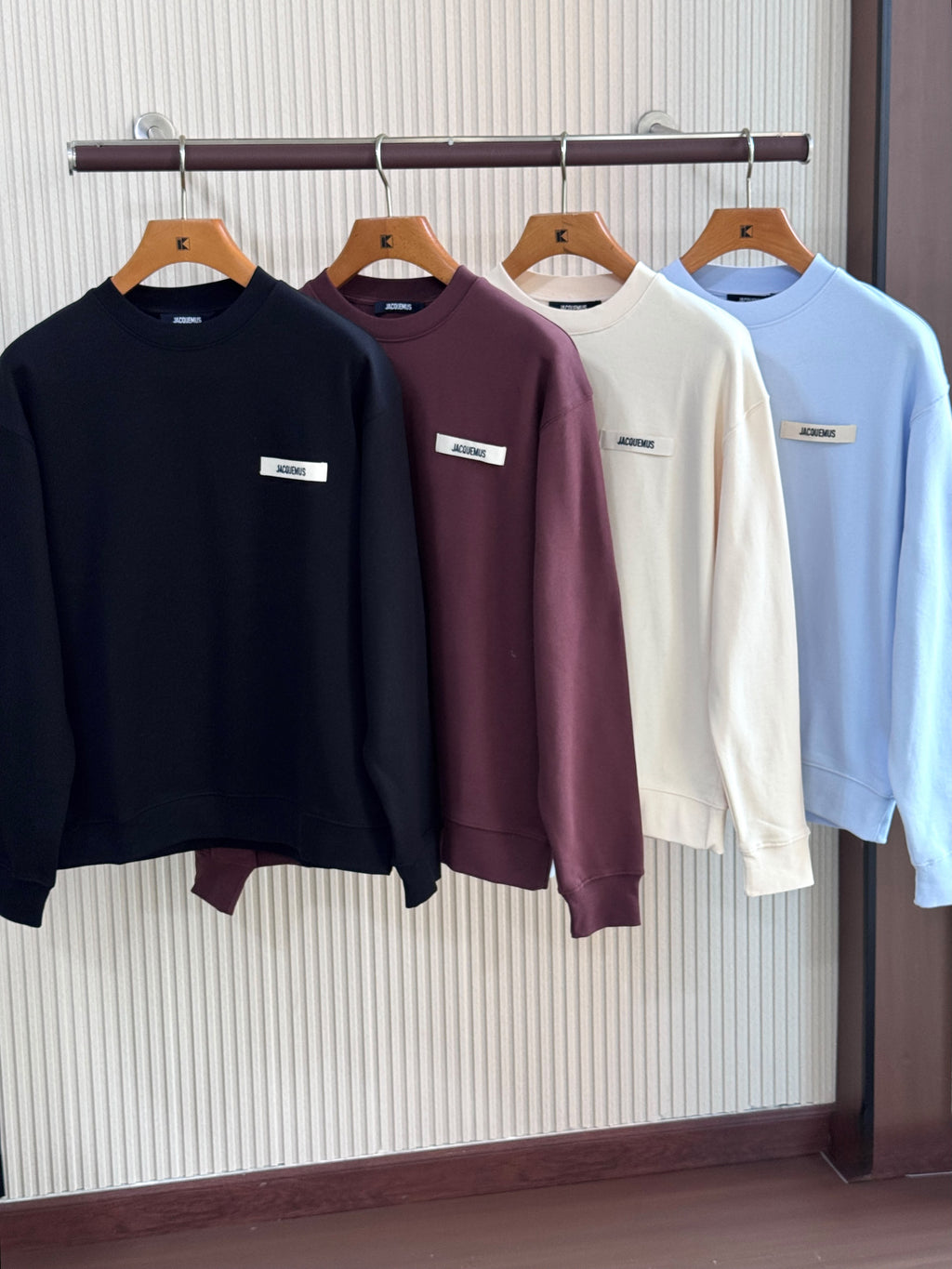 Jacquemus Logo Patch Crewneck