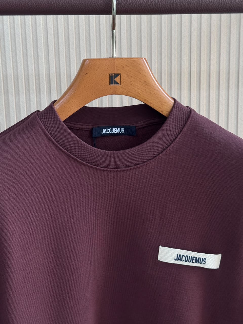 Jacquemus Logo Patch Crewneck