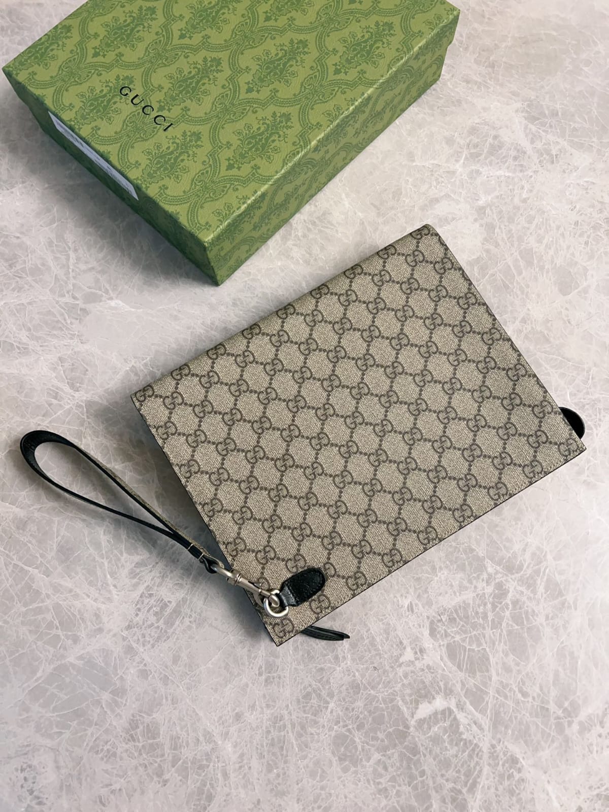 Gucci GG Wrist Clutch