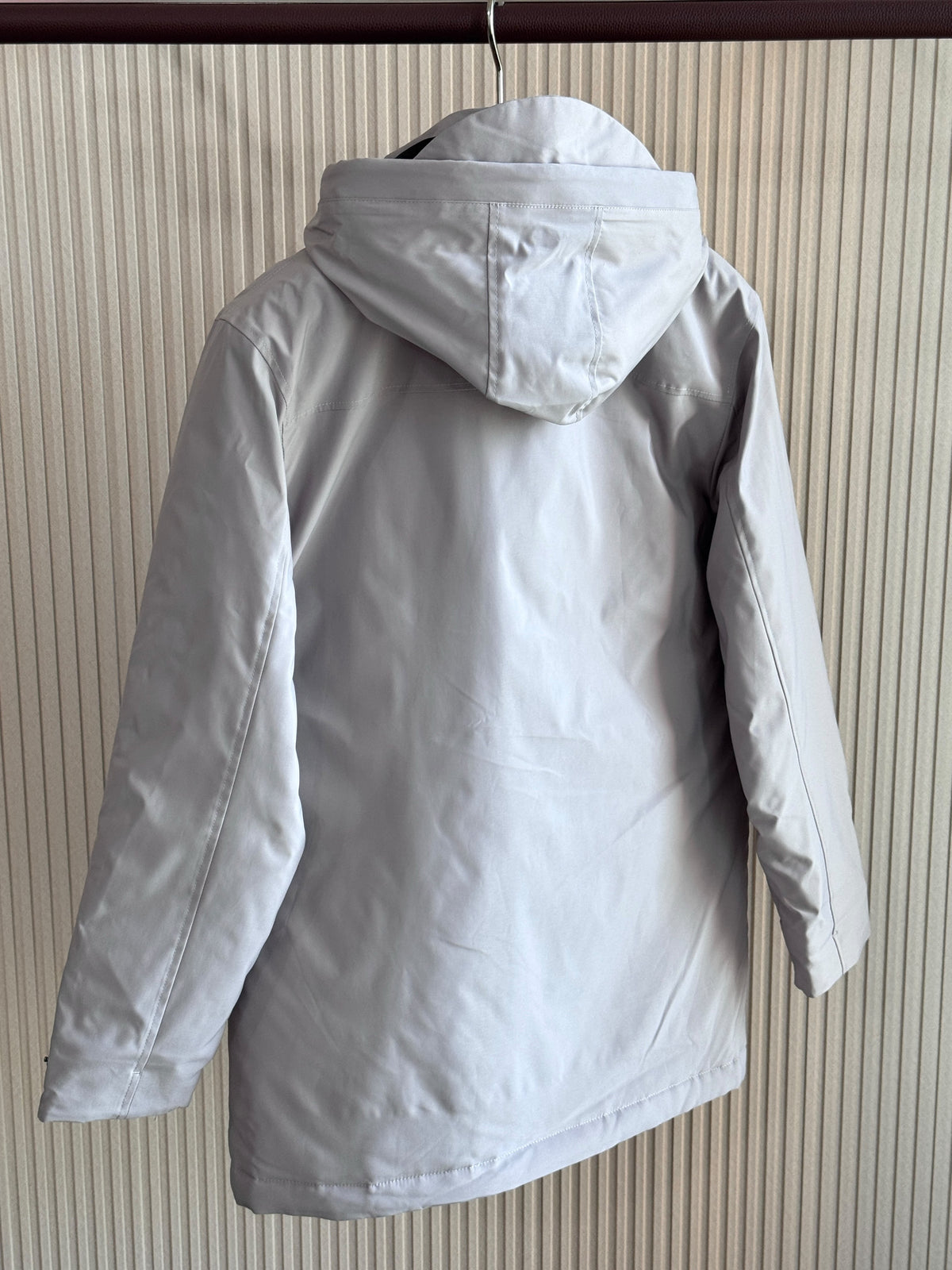 Loro Piana Men Quilted Lined Hooded Coat