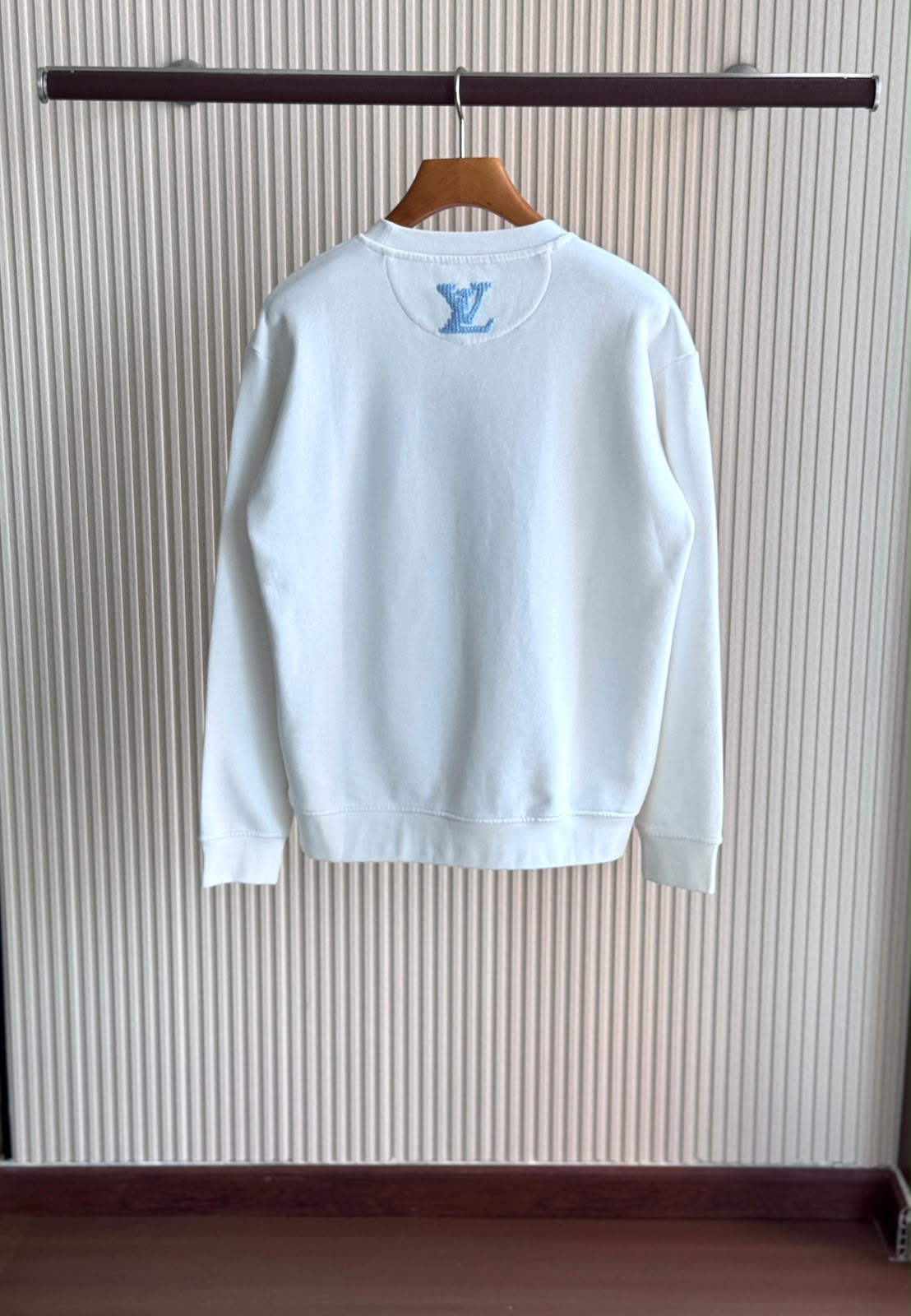 LV Men Embroidered Script Sweater