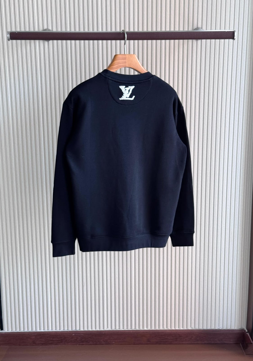 LV Men Embroidered Script Sweater