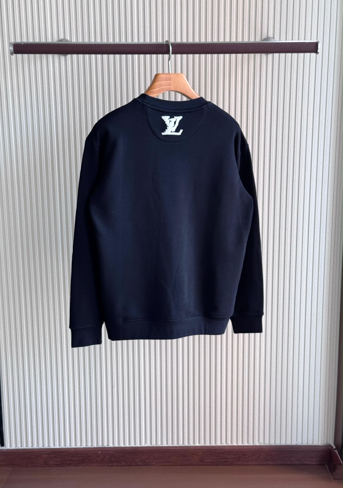 LV Men Embroidered Script Sweater