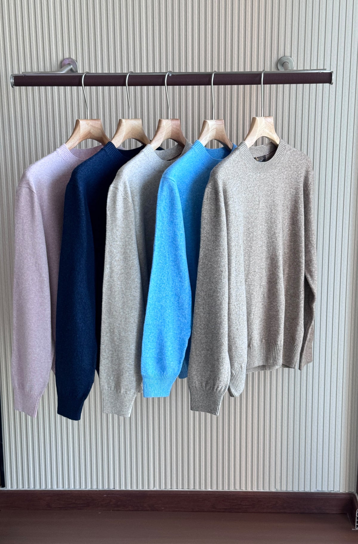 Loro Piana Men Crew Neck Knit Sweater