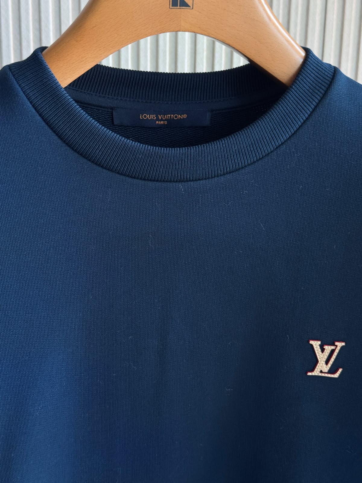 LV Men Small Chest Logo Sweatshirt
