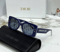 Dior Square Star Monogram Lens Sunglasses