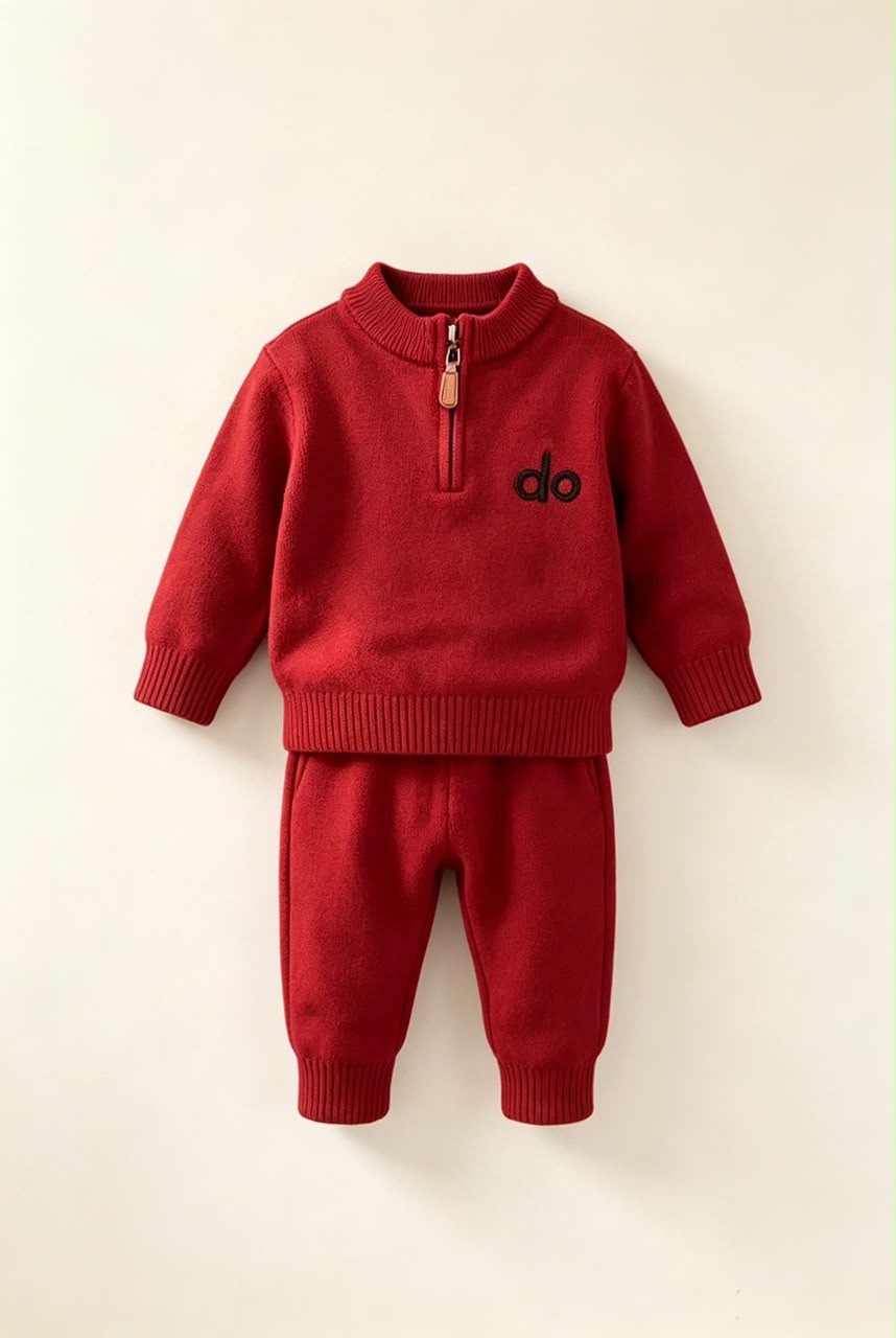 alo Baby Half Zip Tracksuit