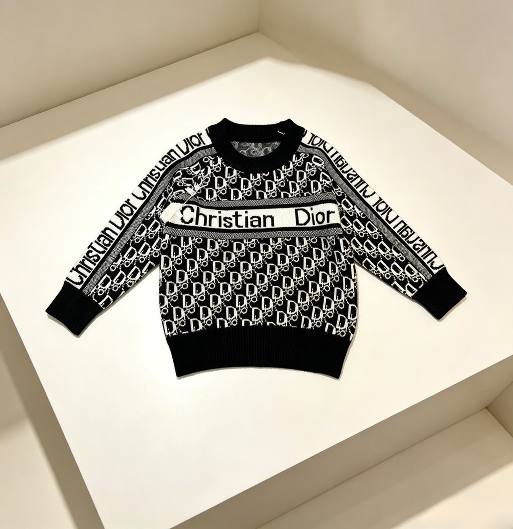 Dior Baby Black White Sweater