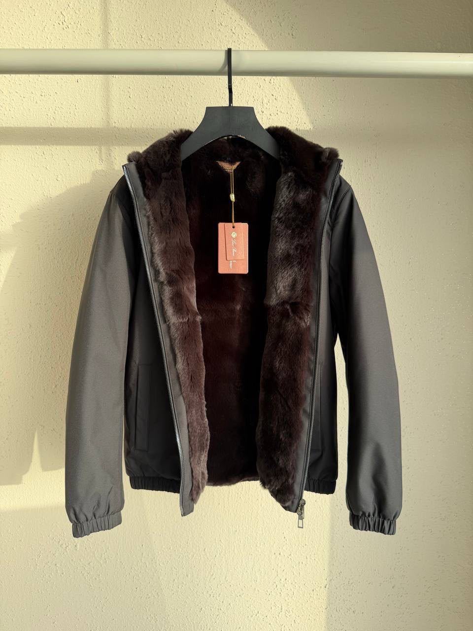 Loro Piana Lined Zip Bomber Jacket