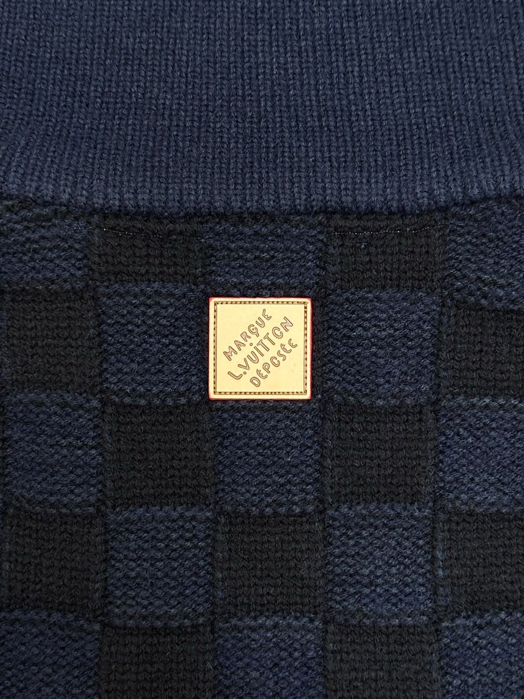 LV Damier Knit Zip Jacket