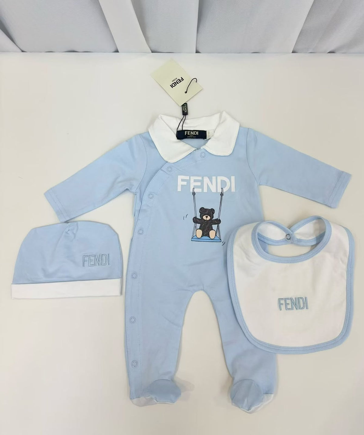FENDI Baby Swing Bear Newborn Set