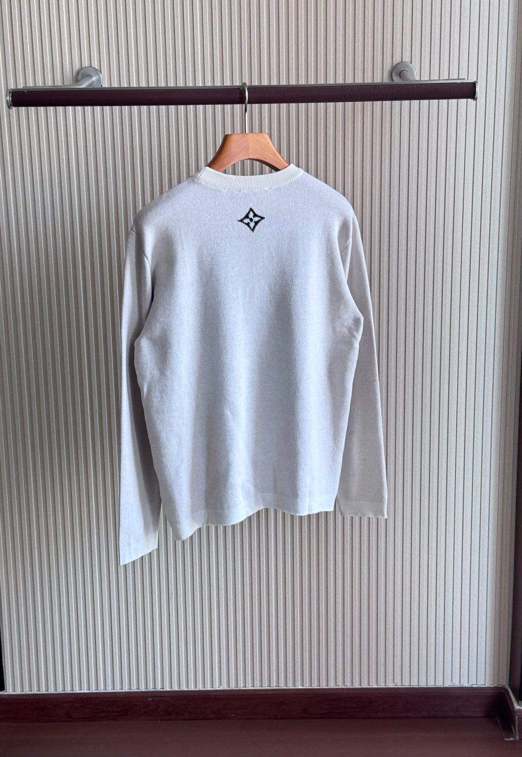 LV Malletier Lettering Crew Neck Sweater