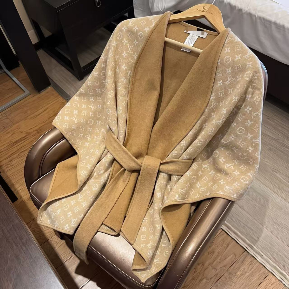LV Monogram Cape Shawl