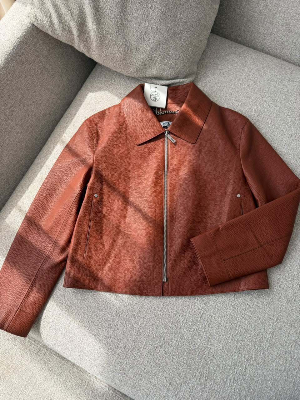 HERMES Zip-Up Jacket