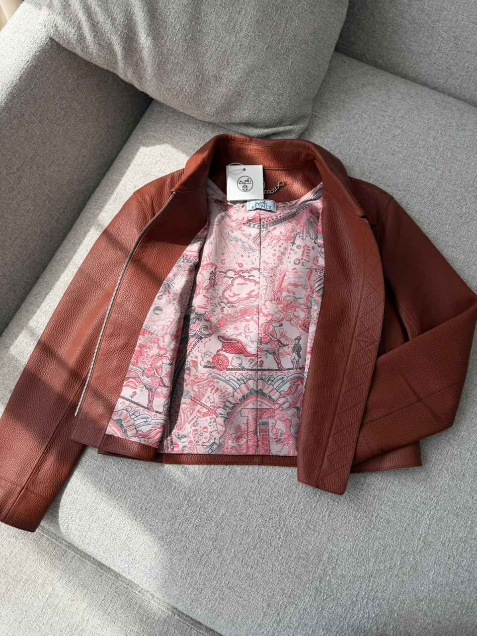 HERMES Zip-Up Jacket