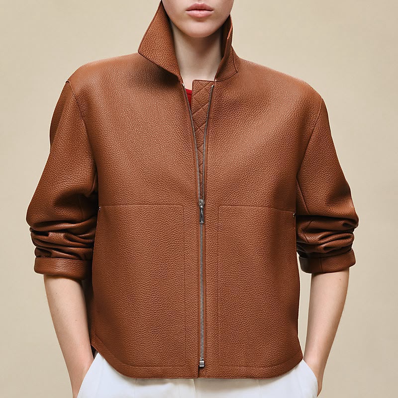 HERMES Zip-Up Jacket