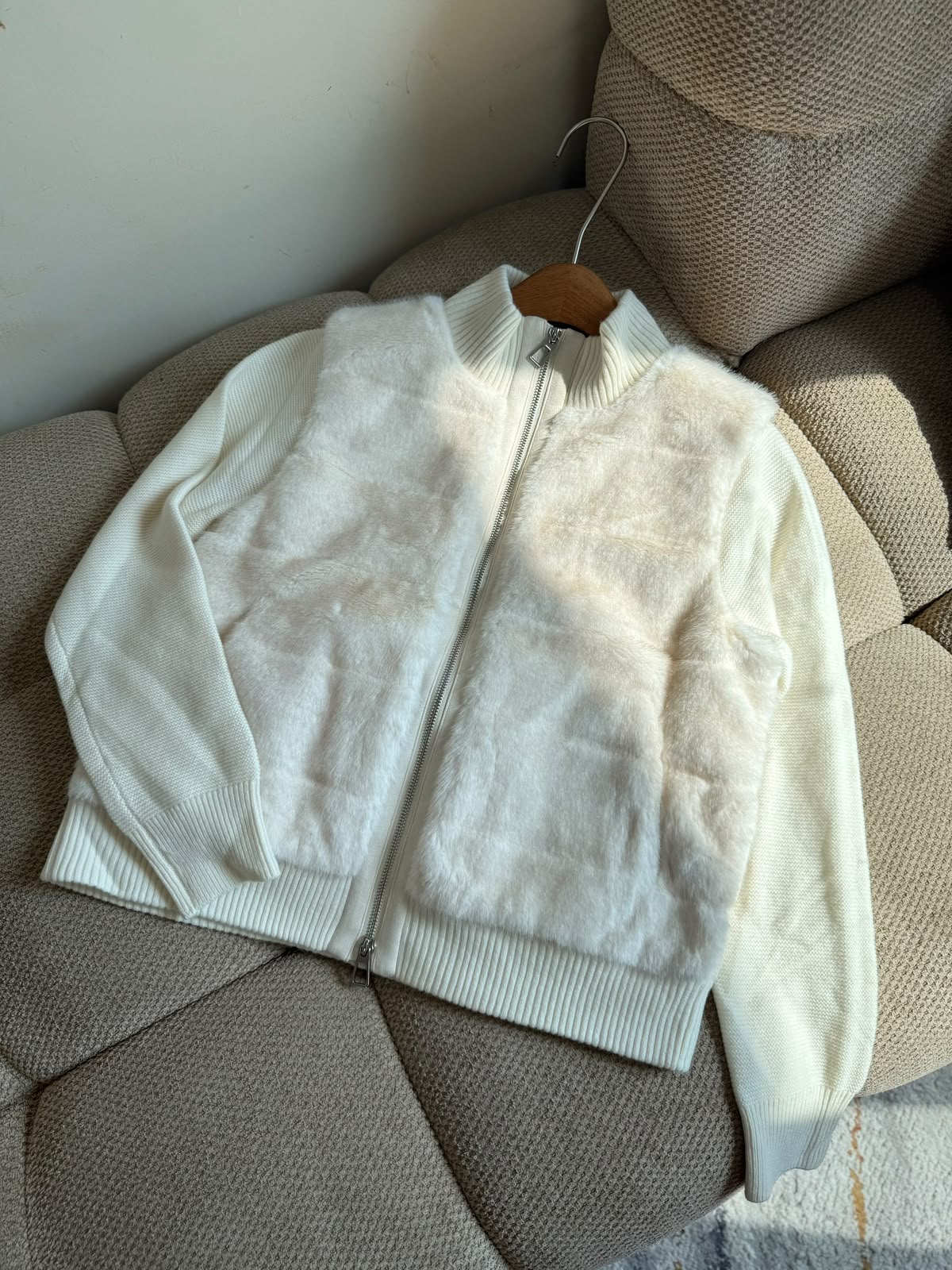 BRUNELLO CUCINELLI Textured Zip-Up Jacket