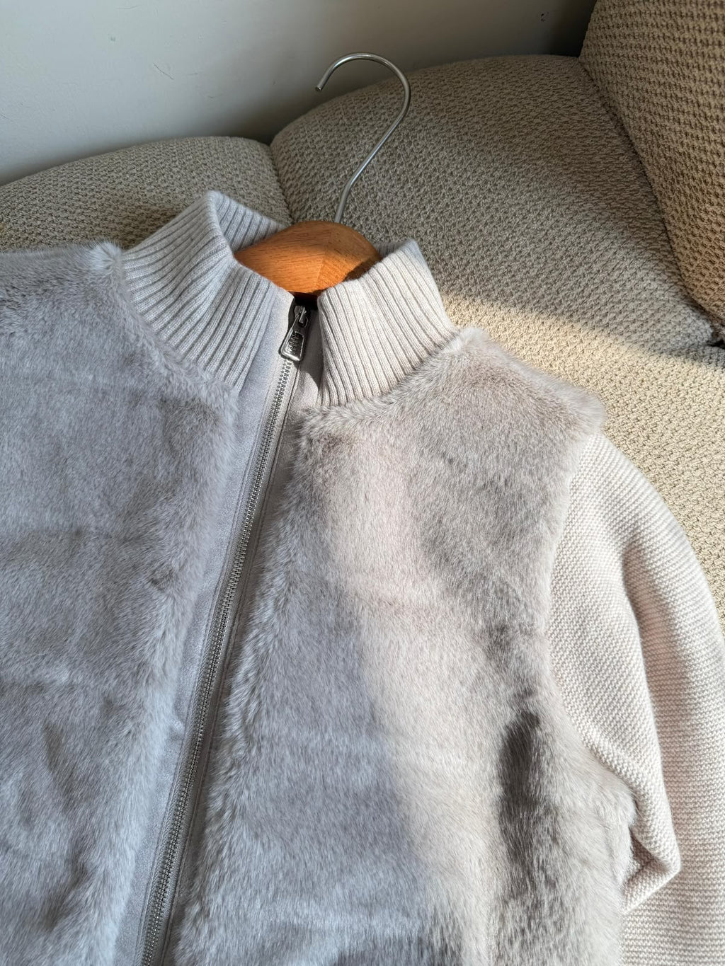 BRUNELLO CUCINELLI Textured Zip-Up Jacket
