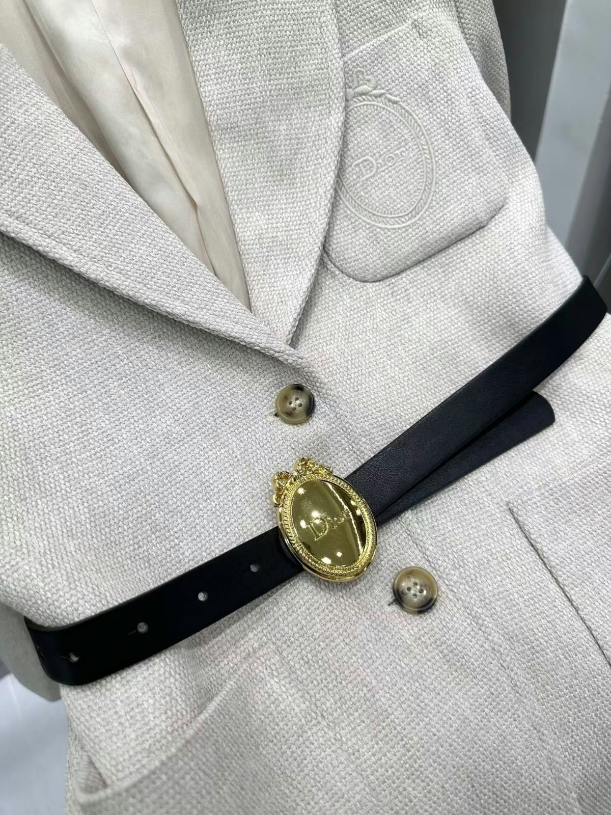 DIOR Textured Blazer