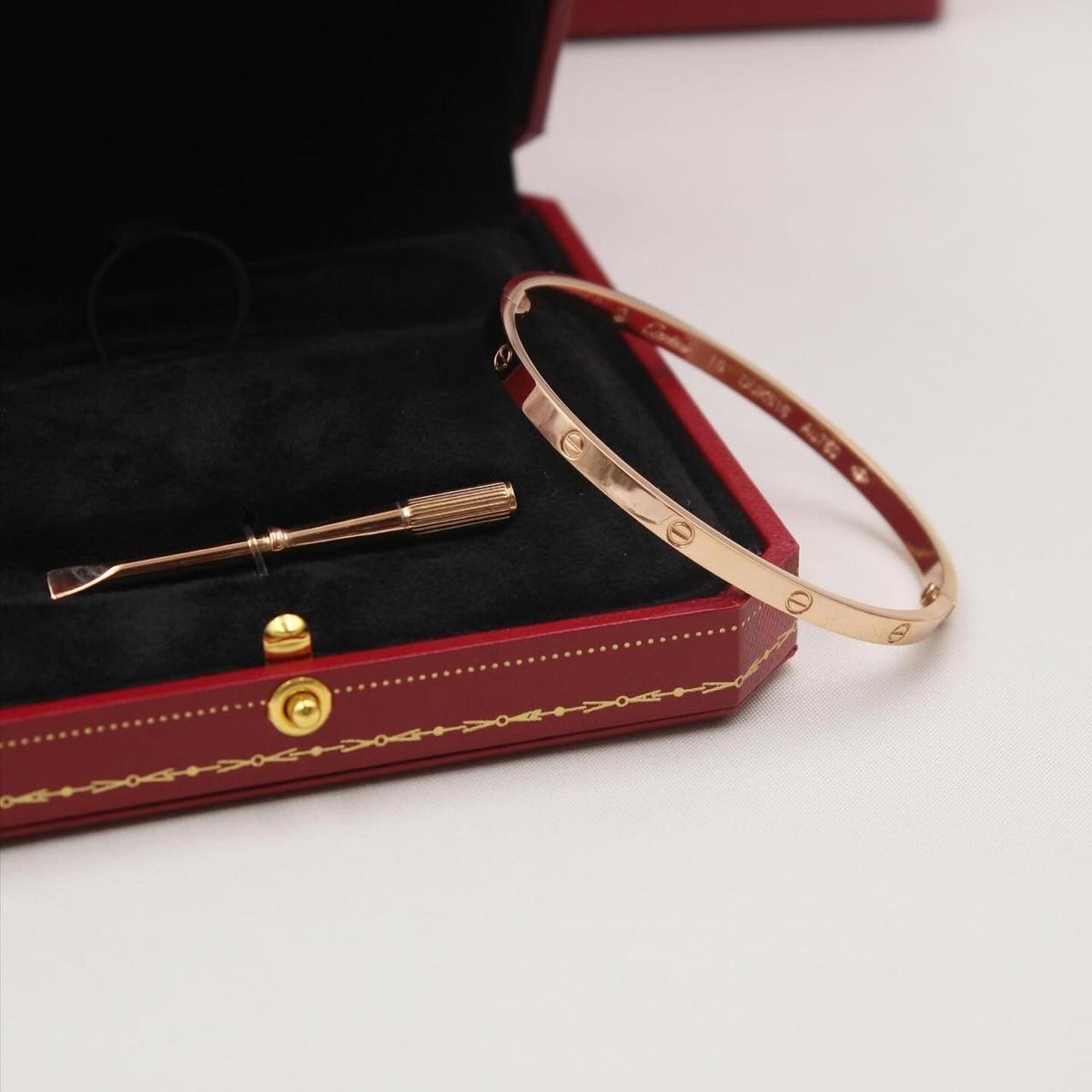 Cartier LOVE Small Model Bracelets with Diamonds in Yellow Gold, Rose Gold and White Gold