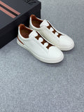Zegna Luxury Casual Low-Top Sneakers