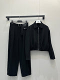 LOEWE — Belted Trousers in Wool