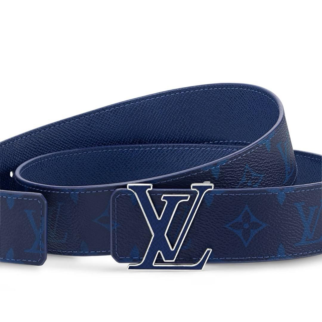 Louis Vuitton LV Initiales Monogram Eclipse Belt