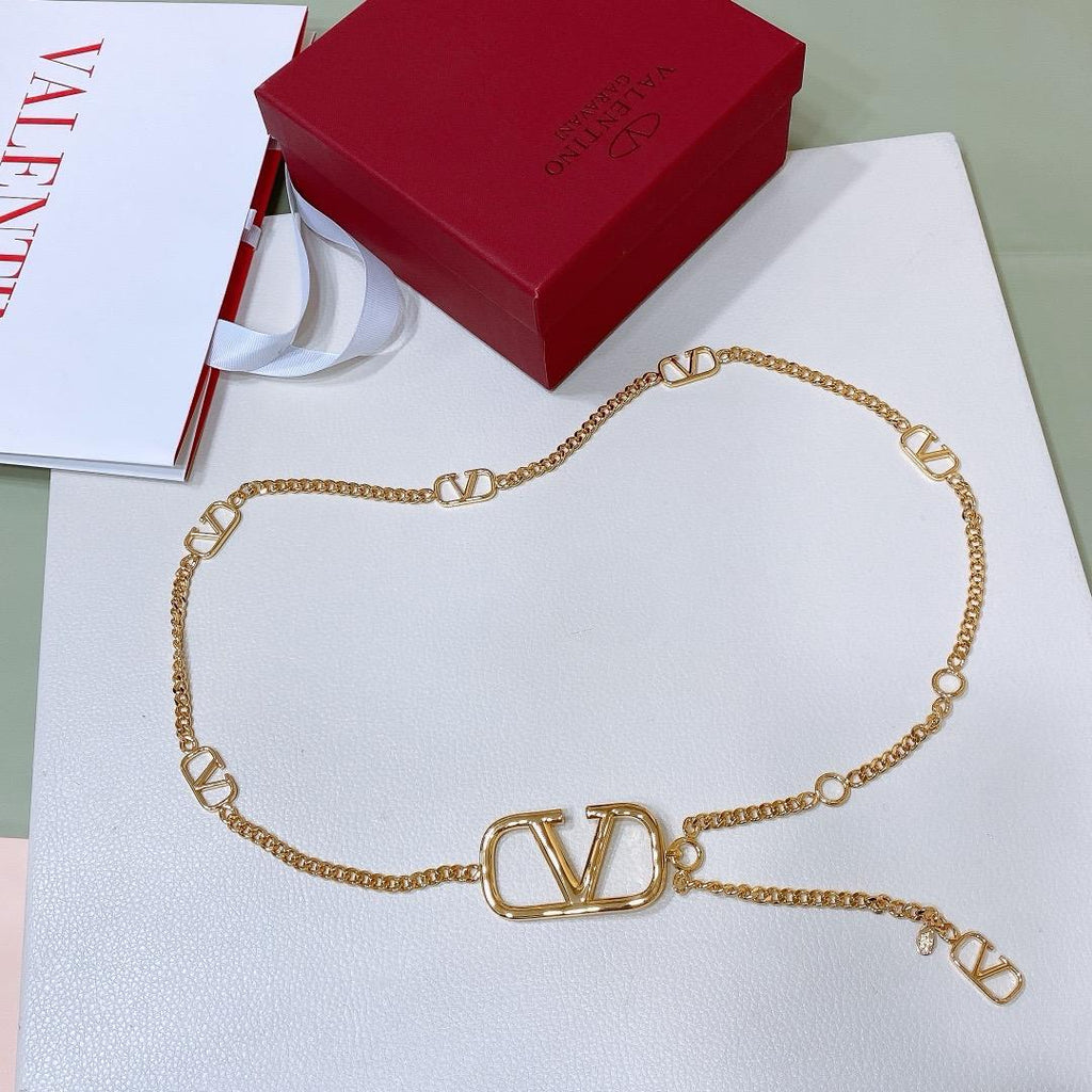 VALENTINO GARAVANI VLogo Signature Chain Belt