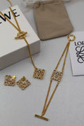 Loewe Anagram Jewelry Set