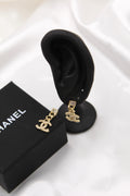 CHANEL – Gold CC Chain Drop Earrings