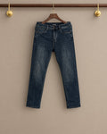 Zegna Dark Wash Five Pocket Jeans