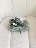 New Balance x Miu Miu 530 SL Distressed Sneakers